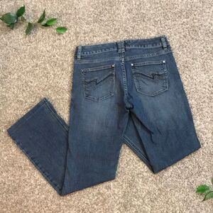 White House Black Market Jeans Size 00S Small Mid Rise Blue Womens Pants Denim